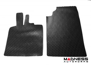 smart fortwo Floor Mats + Cargo Area Liner Set - 451 model - All Weather - Rubber - Black 
